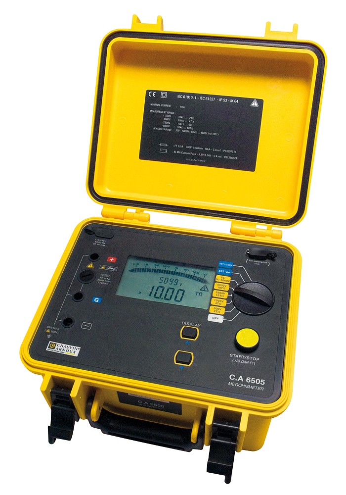 法國CA絕緣電阻測試儀C.A 6505